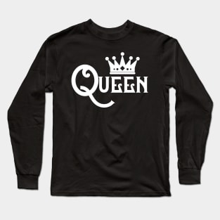 King Queen Couple Matching Long Sleeve T-Shirt